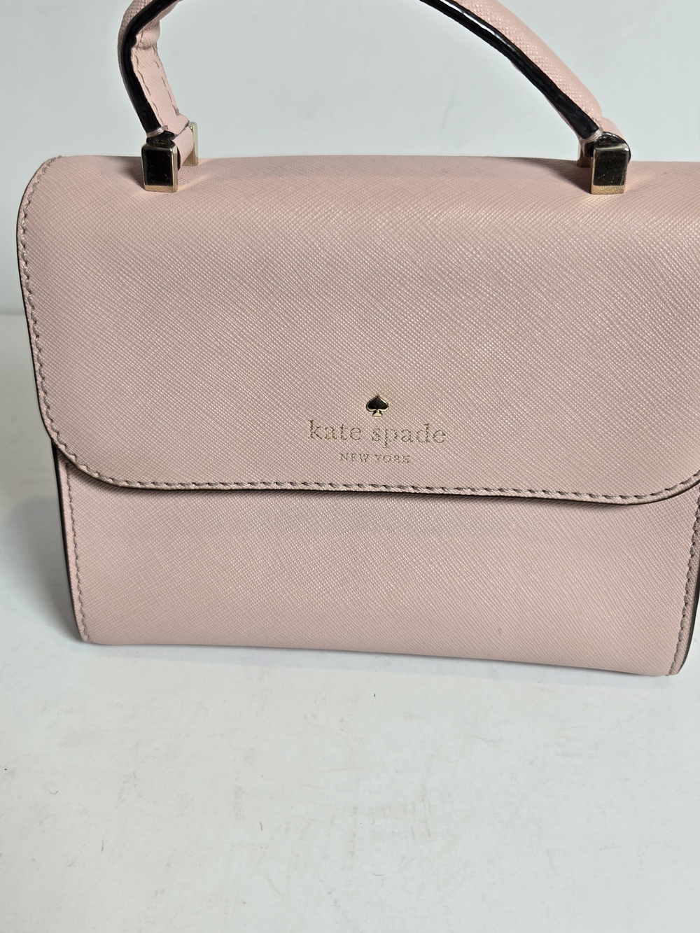 kate spade Pale Pink Saffiano Top-Handle Satchel